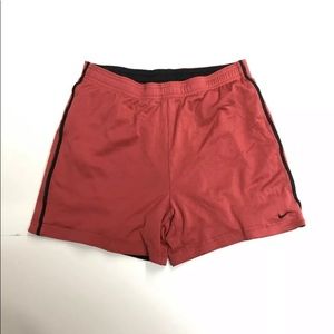 Nike Shorts - Nike Training Shorts Pink Black Stripe Size M Nike Shorts - Nike Training Shorts Pink Black Stripe Size M